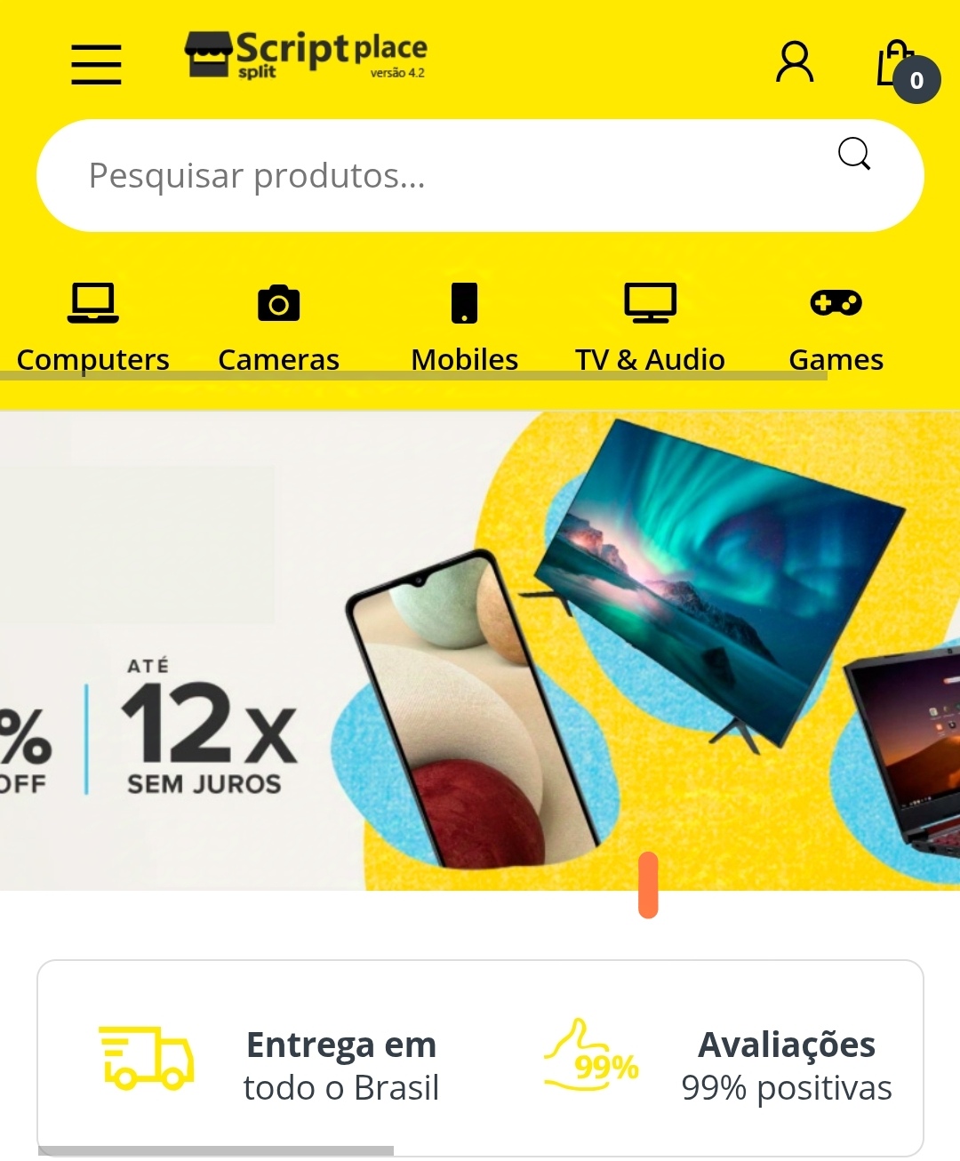 Marketplace Completa Com Multi Lojas e Vendedores – Script V4