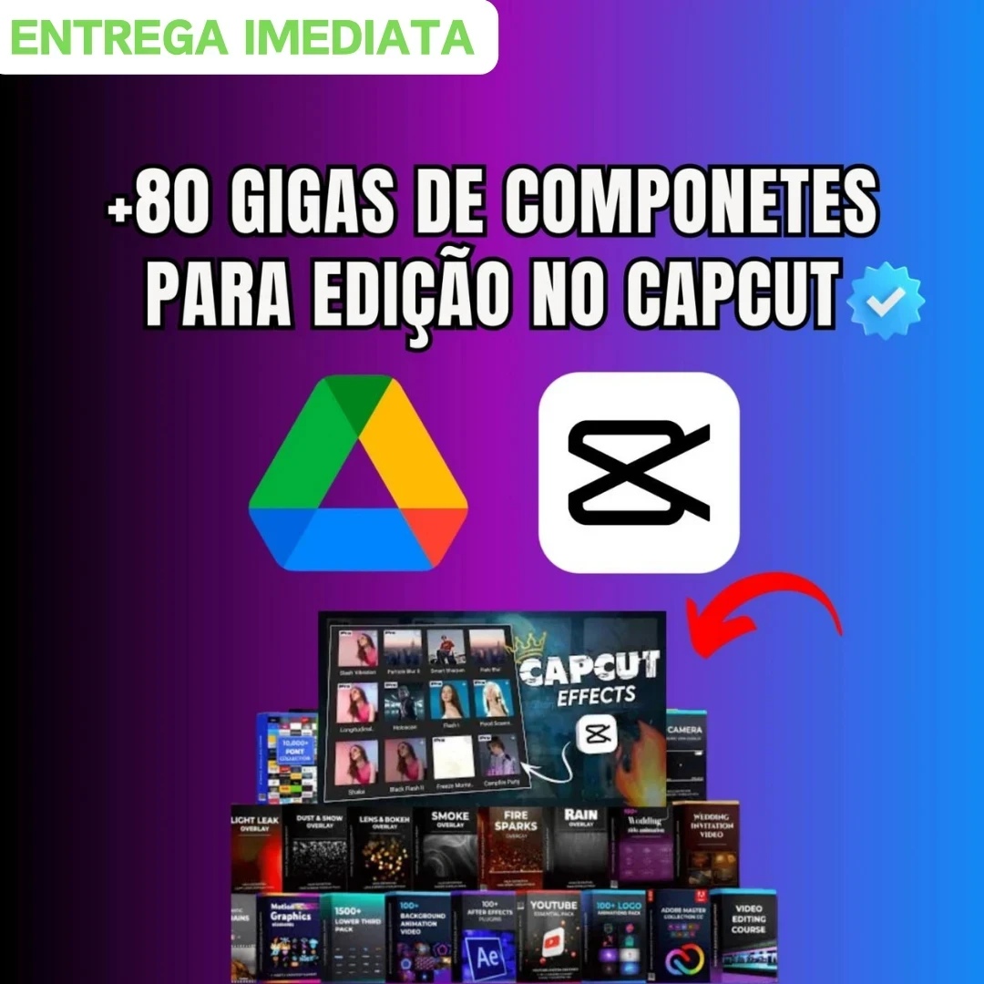 Pack Completo de Edição para CapCut - Eleve seus Vídeos ao Próximo Nível